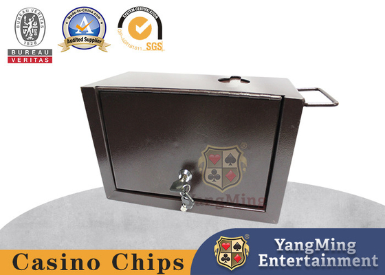 Full Metal Iron Custom Poker Entertainment Game Table Accessoires Tip Munt Munt Doos