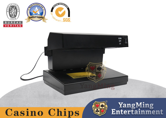 Classic Black Plastic UV Purple Light Poker Chip Code Check Lamp Bankbiljetten geld detector